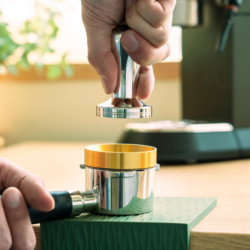 RECAFIMIL 51mm Espresso Tamper – DeLonghi Portafilter Fit Espresso Tamper Qst