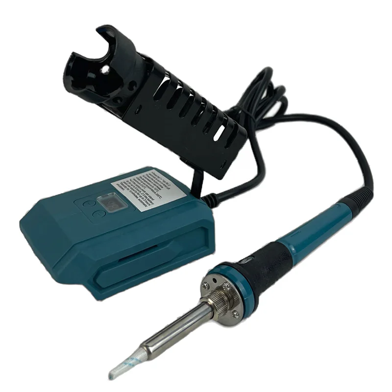 20V Cordless Rechargeable Soldering Iron – Microelectronics Repair Cordless Soldering Iron Qme Blue