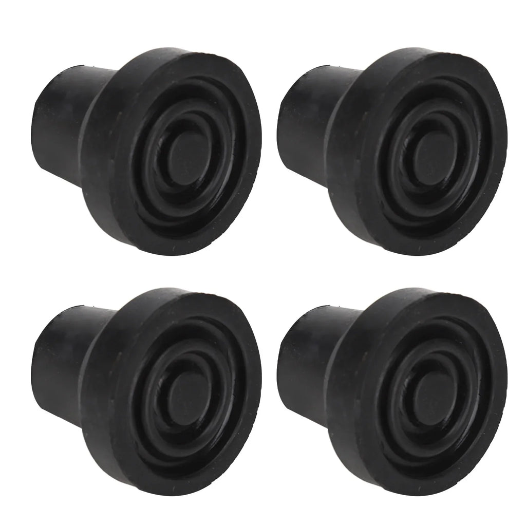 Rubber Cane Tips Non-Slip Walking Stick Tips 10-Pack | TMISHION Replacement Cane Tips Qme