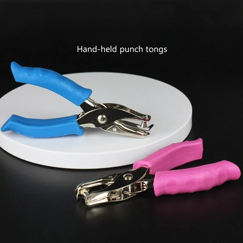 2-Piece Single Hole Punch Pliers Set – 3mm & 6mm Heavy Duty Hole Punch Pliers Qme