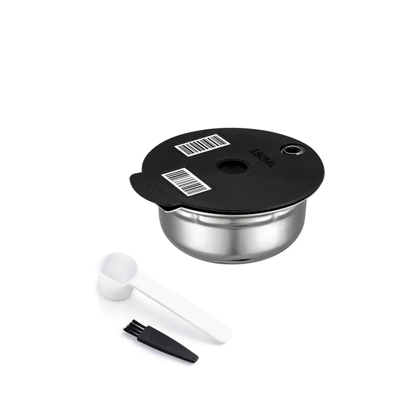 Reusable Stainless Steel Coffee Pods for Bosch Tassimo – RECAFIMIL Reusable Coffee Pods Qst 180ml 1 pod