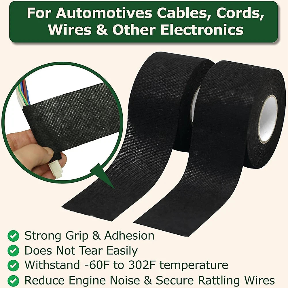 Automotive Cloth Electrical Insulating Fabric Tape | Waterproof Electrical Insulating Tape Qme