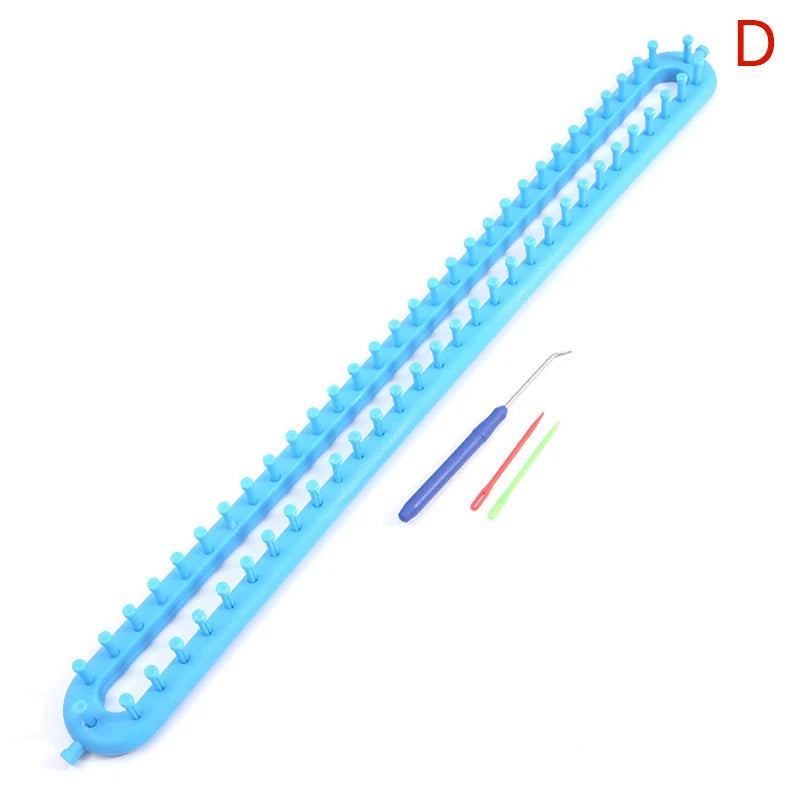 Rectangle & Round Knitting Loom Set – DIY Weaving Kit for Beginners Knitting Loom Kit Qst D58cm