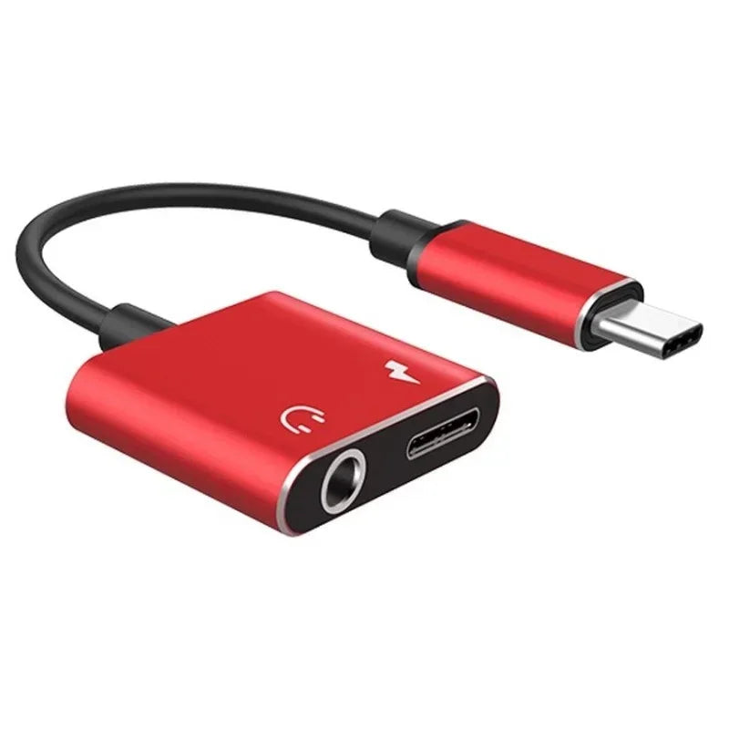 USB-C to 3.5mm Audio Adapter Earphone Converter Cable USB-C Audio Adapter Qme
