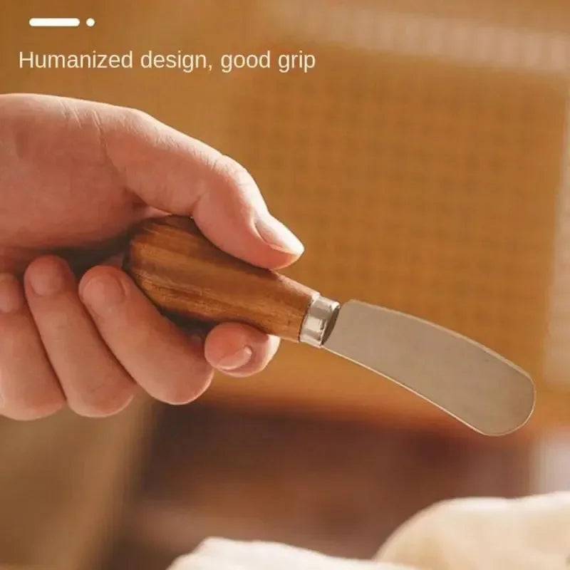 Butter Cutter & Toast Spreader Knife – Cheese, Jam & More Butter Spreader Knife Qme