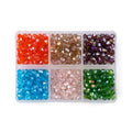 600pcs 4mm Bicone Crystal Spacer Beads – Jewelry Making DIY Bicone Spacer Beads Qme 3-ab
