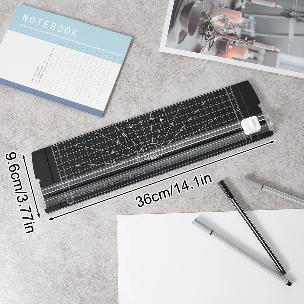 A4 A3 A5 Paper Cutter with Safety Guard & Ruler | Qme Paper Trimmer Qme