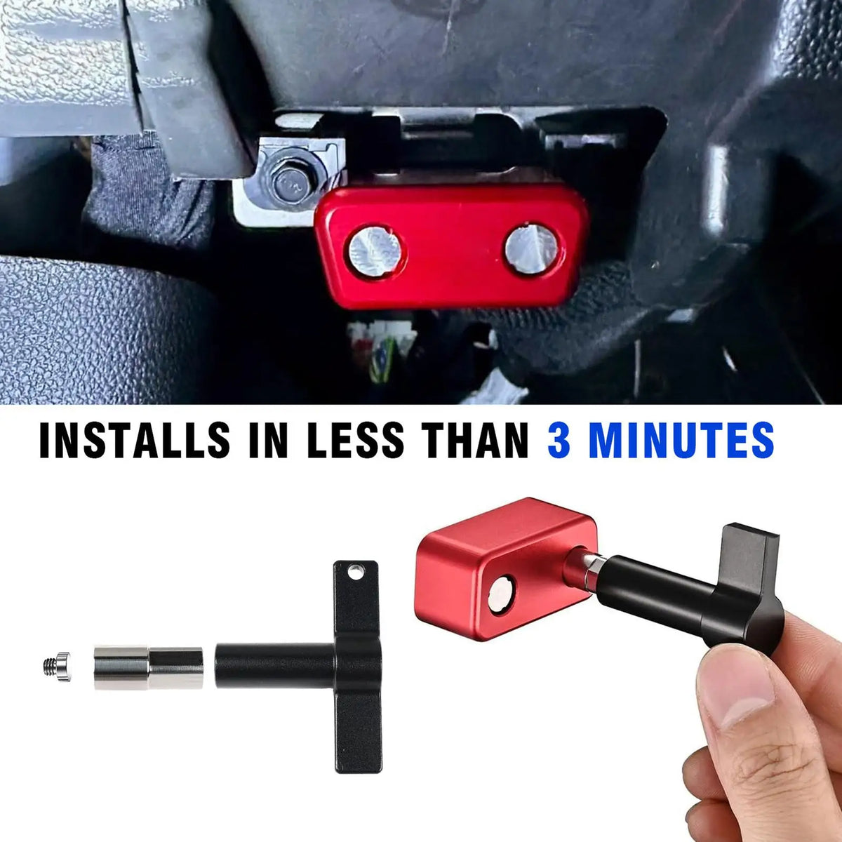 OBD2 Port Anti-Theft Lock Protector for Cars, SUVs & Trucks OBD2 Port Lock Qme