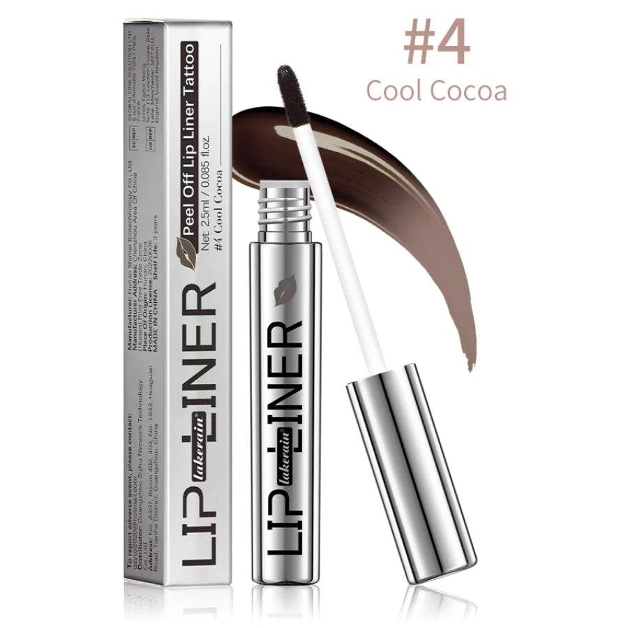 Matte Peel Off Lip Stain – Long-Lasting Tint & Hyaluronic Acid Peel Off Lip Stain Qst 04 2.5ml