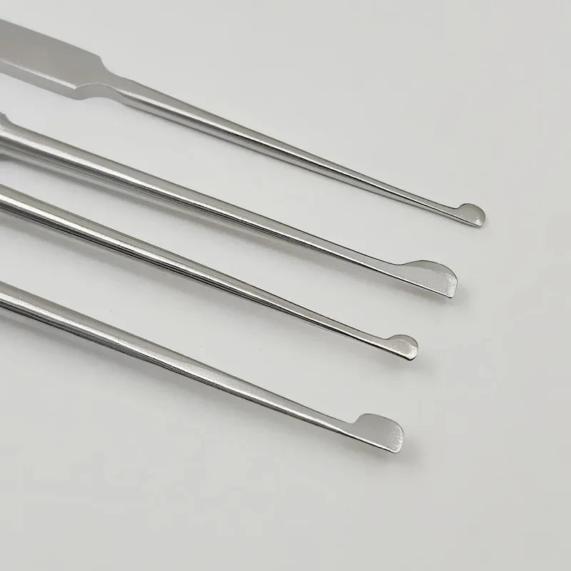 Stainless Steel D-Shaped Nose Blade – Double & Single Head Precision Blade Tool Qme