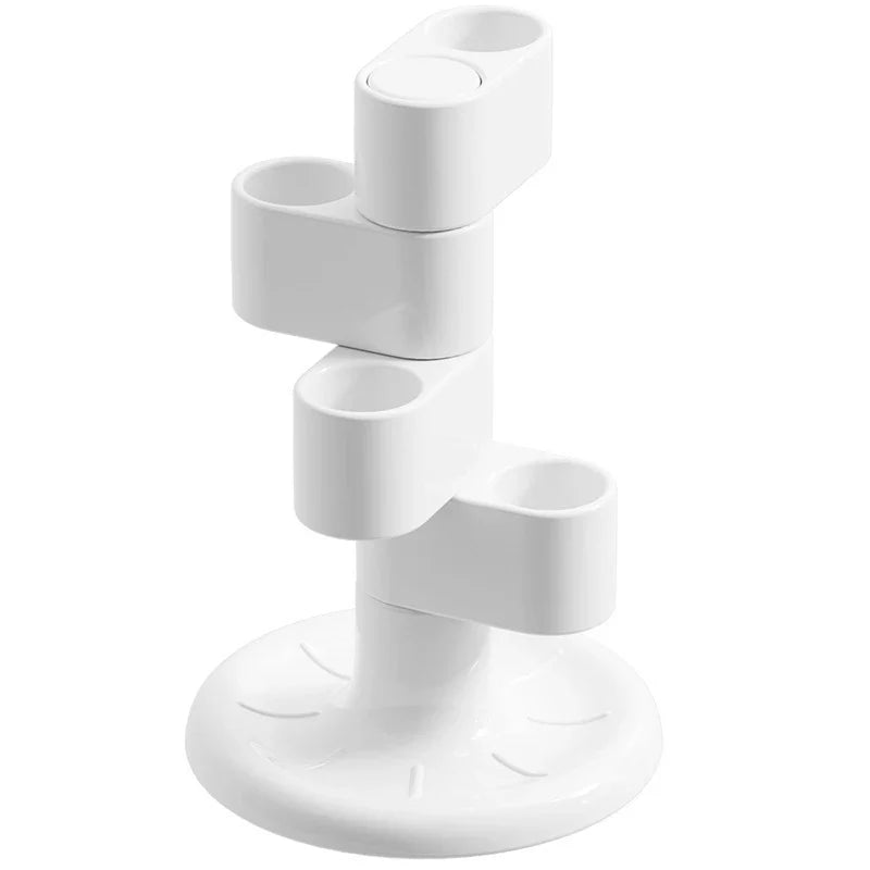 360° Rotating Desktop Pen & Pencil Holder – White Organizer Rotating Pen Holder Qme 1pc