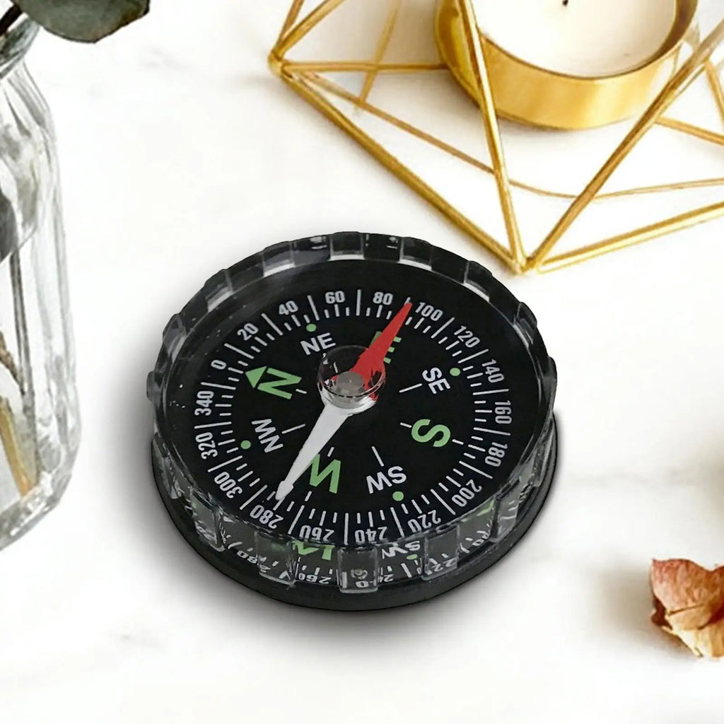Portable Aluminum Compass for Camping, Hiking & Boating Outdoor Compass Qme