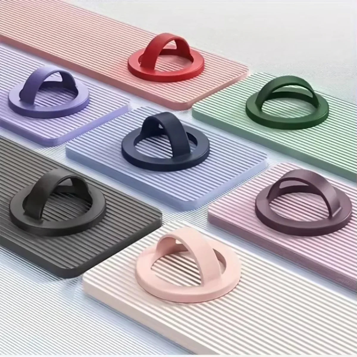 Silicone Magnetic Ring Buckle Universal Phone Holder Phone Ring Holder Qme
