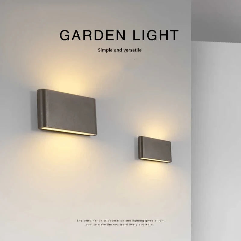 Waterproof LED Outdoor Wall Lamp – Modern Minimalist Design Outdoor Wall Lamp Qme