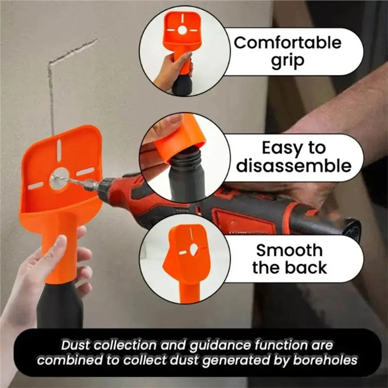Universal Drill Dust Collector Anti-Dust Attachment | Power Tools Drill Dust Collector Qme