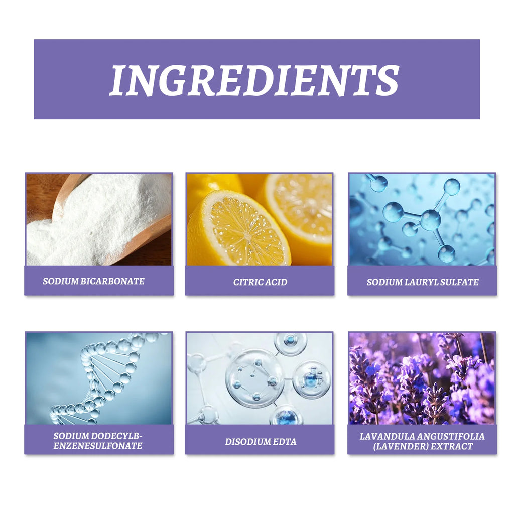 Lavender Aromatherapy Shower Steamers Set – Spa Fizzies Kit Shower Steamers Set Qst