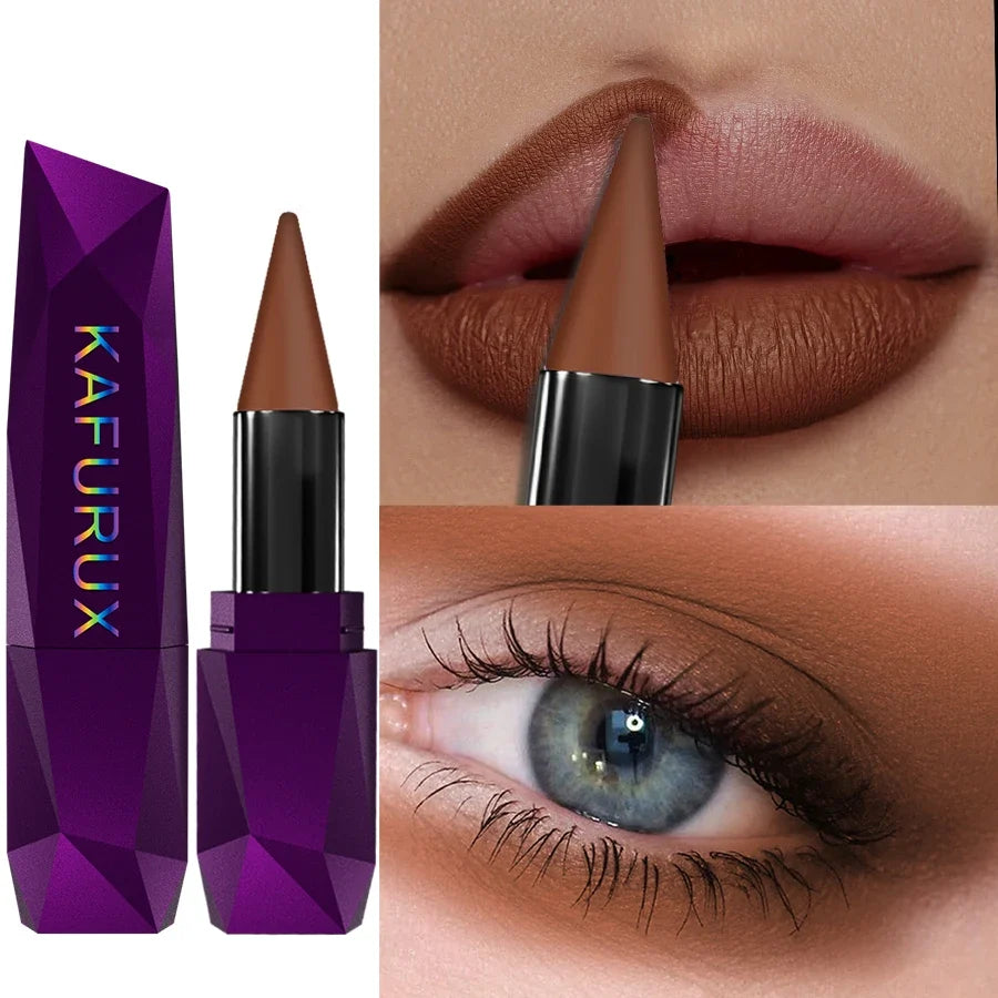 Waterproof Matte Red Lip Tint & Contour Lipliner Pen Matte Lip Tint Pen Qme