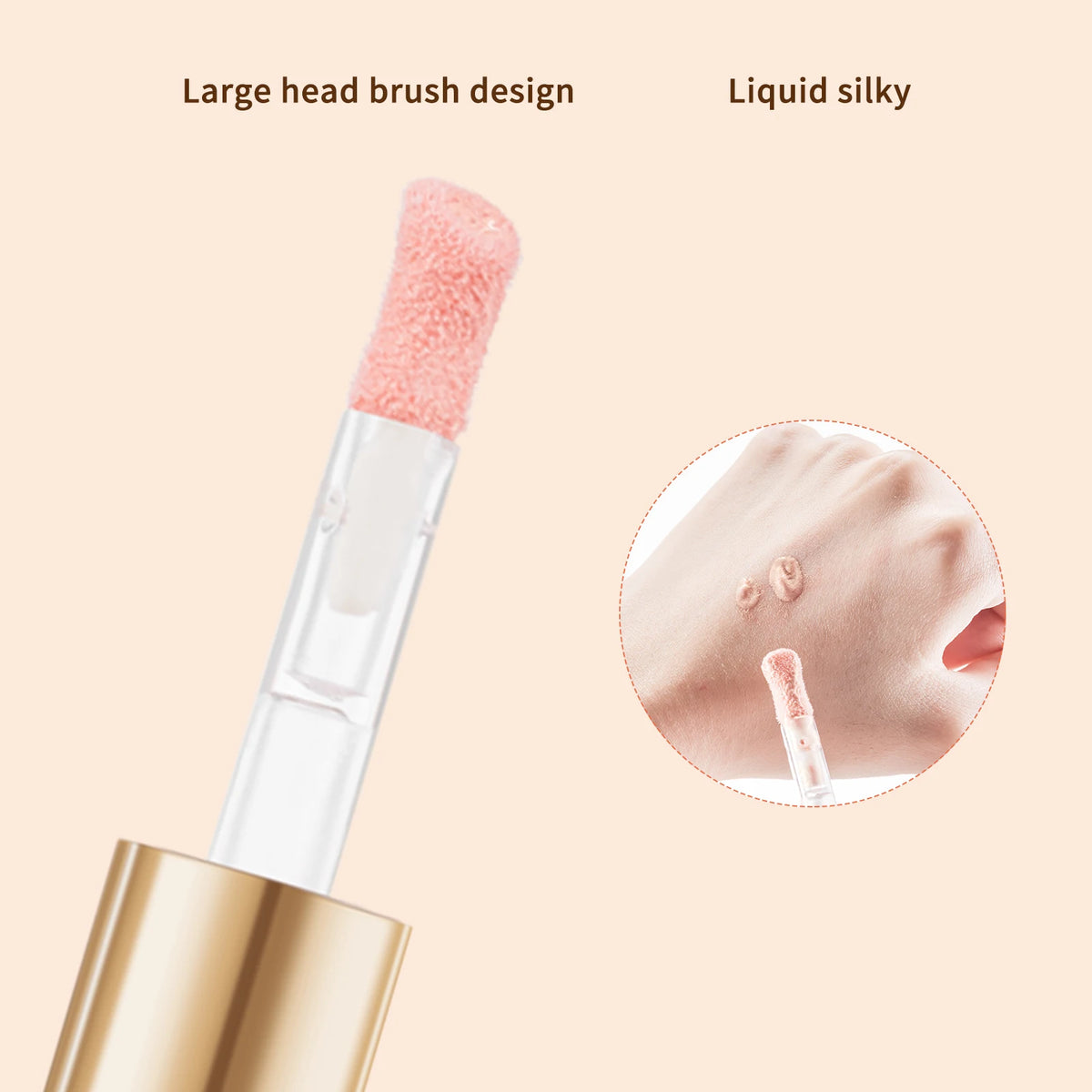 NEWVENPER Liquid Highlighter – Glossy Illuminator for Face & Body Liquid Highlighter Qst