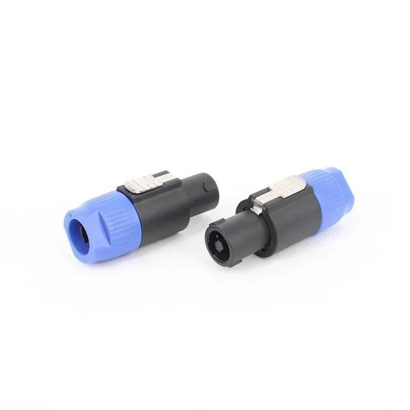 SpeakON 8-Pin 4-Pole Male Speaker Cable Connector Plug Audio Cable Connector Qme Default Title