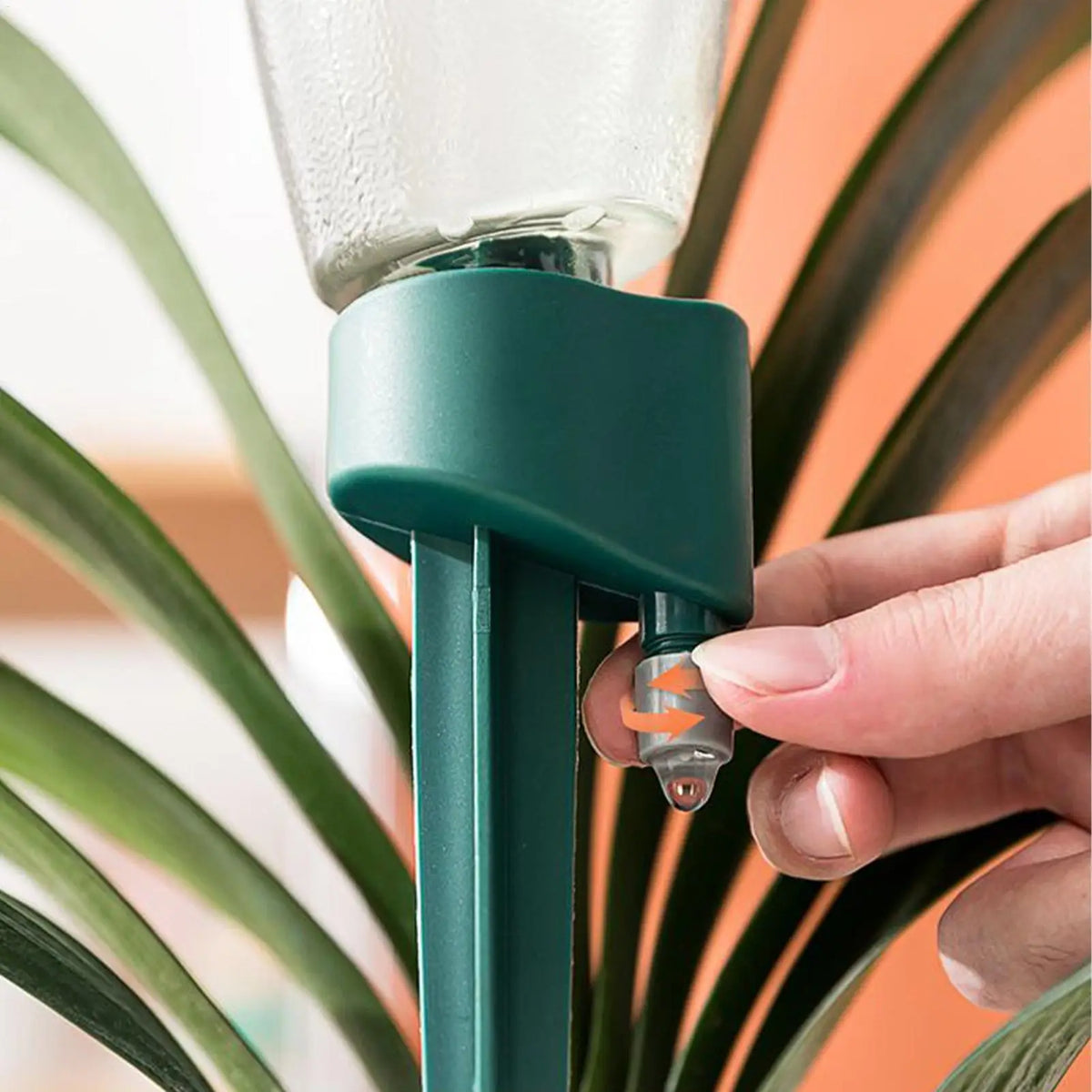 Plant Watering Spikes with Control Valve | Auto Irrigation Stakes Irrigation Watering Spikes Qme