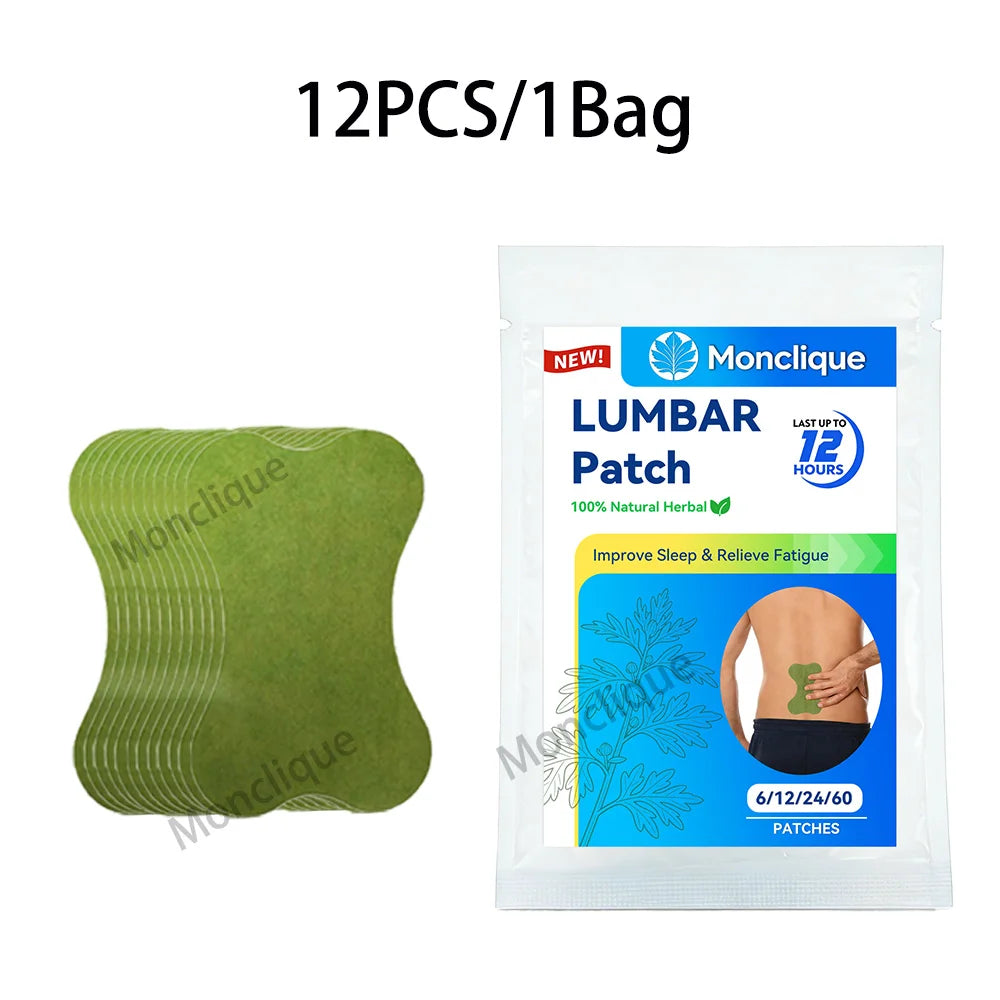 Wormwood Warming Back & Neck Patch | Natural Herbal Wrap Herbal Warming Patch Qst 12Pcs