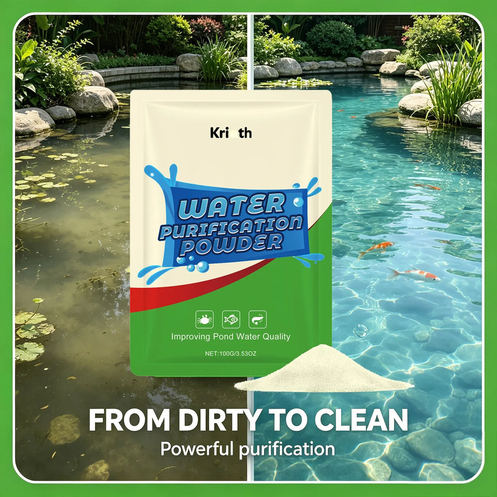 Pond Water Purification Powder – Odor Control & Waste Reducer Pond Water Treatment Qme