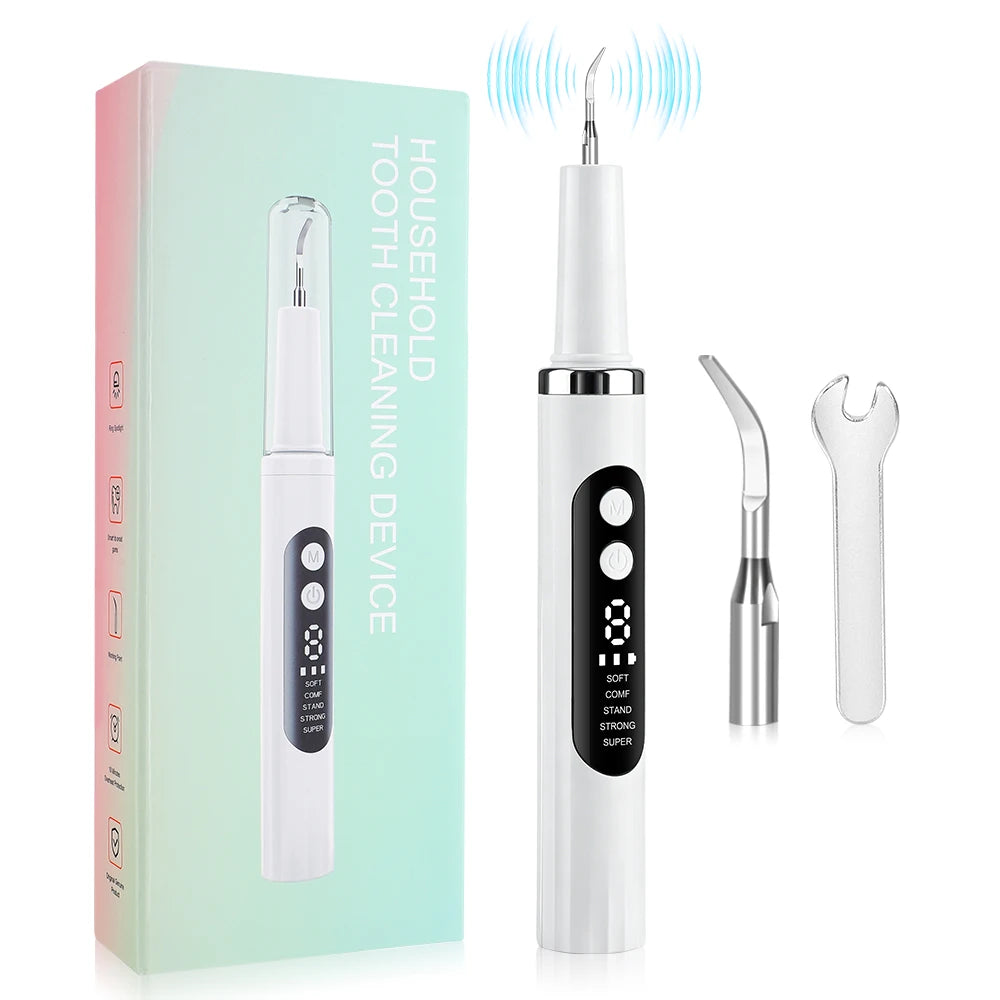 Electric Ultrasonic Dental Scaler – 5 Modes, Tartar Remover Ultrasonic Dental Scaler Qst New Type