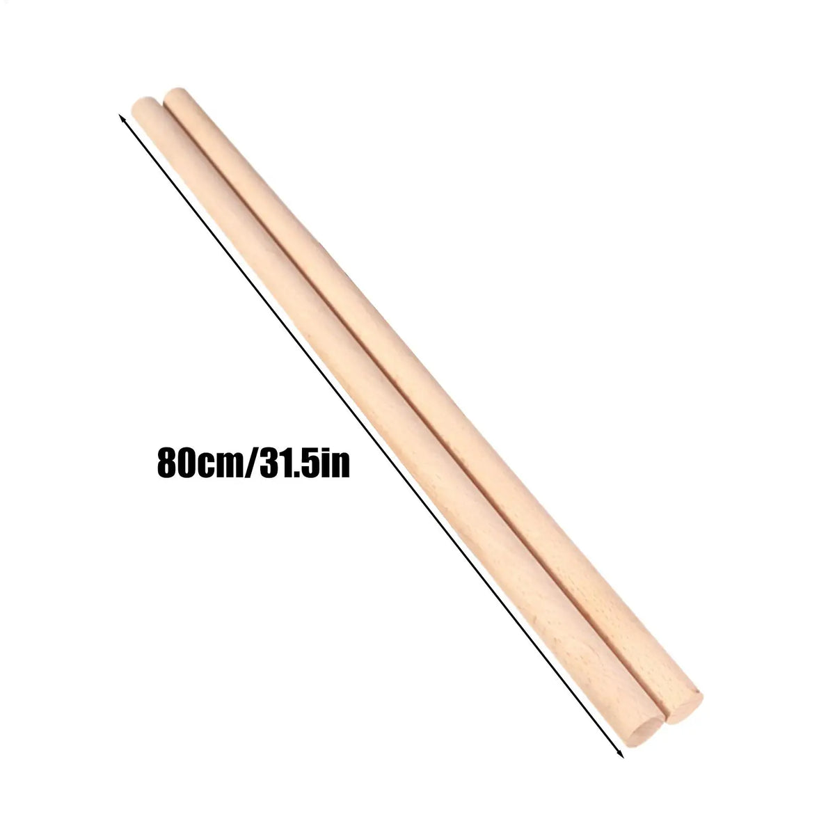 Yoga Stick 2-Pack – Pilates Stretching Pole, Home & Gym Pilates Stretching Pole Qst