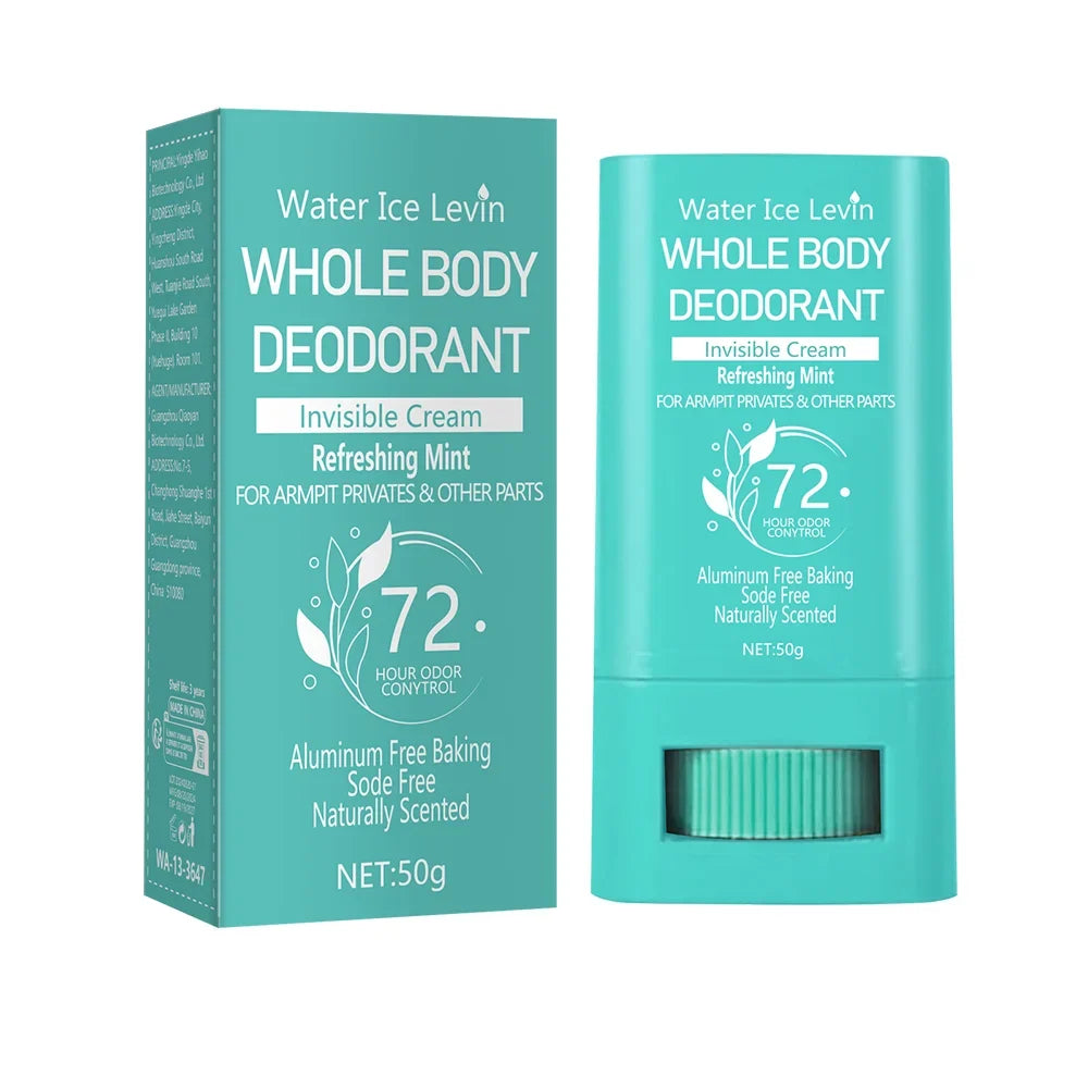 Whole Body Invisible Deodorant Cream Stick – Fast Drying Body Deodorant Stick Qme A bottle