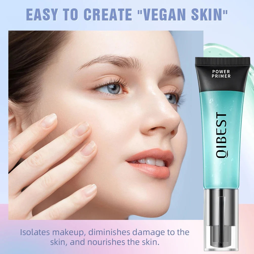 QIBEST Power Grip Gel Primer – Hydrating & Smoothing Face Primer Qme