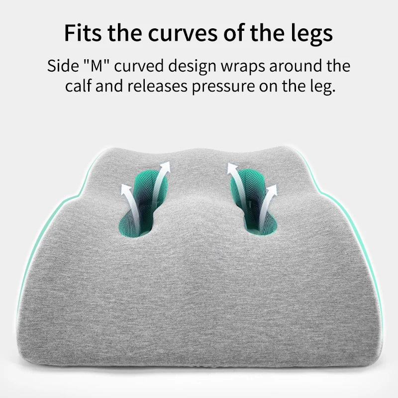 Memory Foam Leg Elevation Pillow – Breathable Support Cushion Leg Elevation Pillow Qst