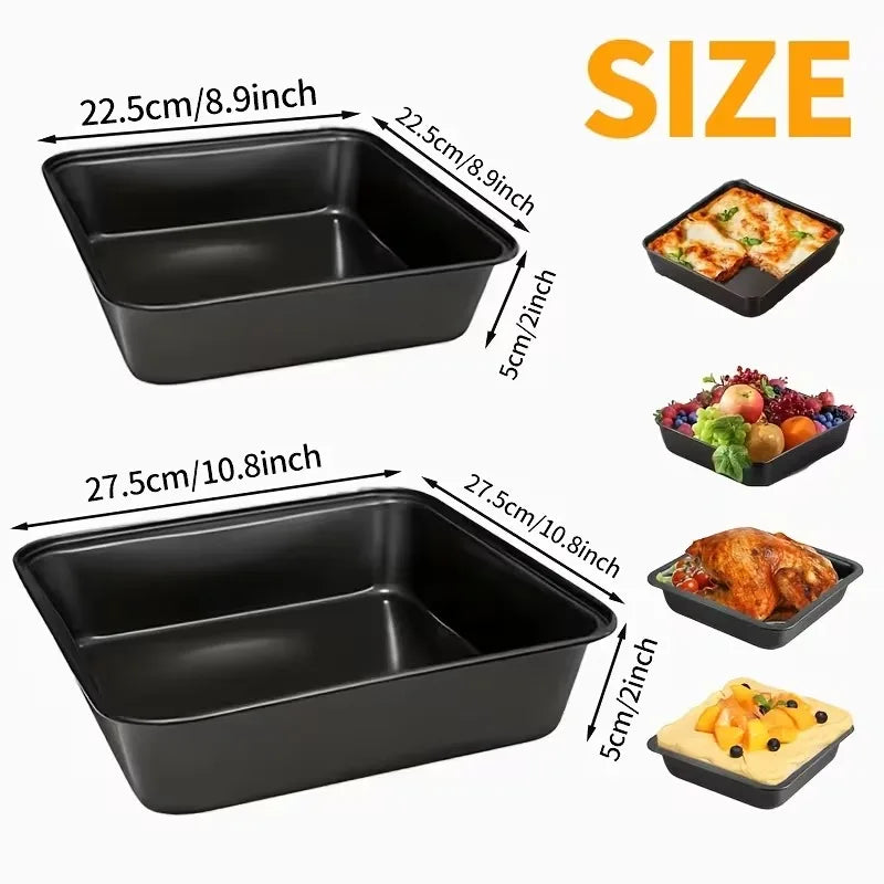 Galavilly Carbon Steel Nonstick Baking Pan – Cake, Bread & Cookies Nonstick Baking Pan Qme