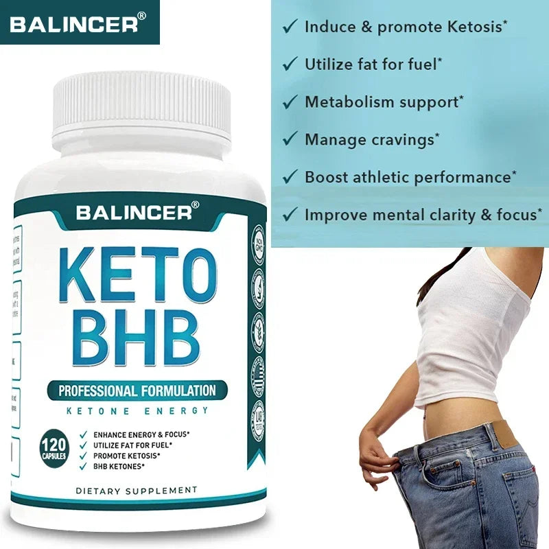 BHB Ketogenic Capsules – Fat Burning & Metabolism Boost Ketogenic Supplement Qst