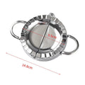 Dumpling Maker Mold Clamp – Easy Press Pastry Tool Dumpling Pastry Mold Qme silver L