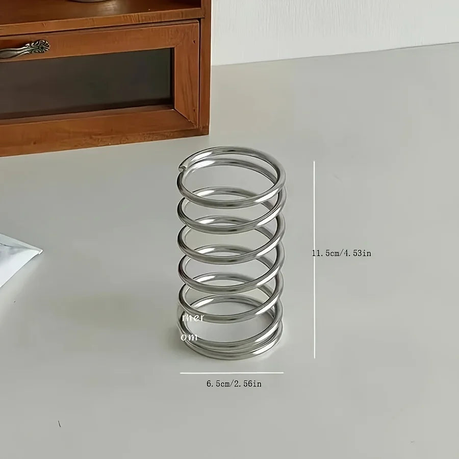 Wrought Iron Toothbrush Holder Modern Circular Floor Mount Toothbrush Holder Qme