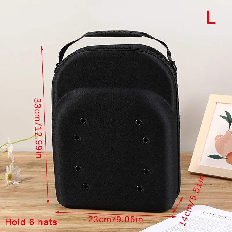 EVA Baseball Cap Carrying Case Hat Travel Storage Box Hat Travel Case Qme L