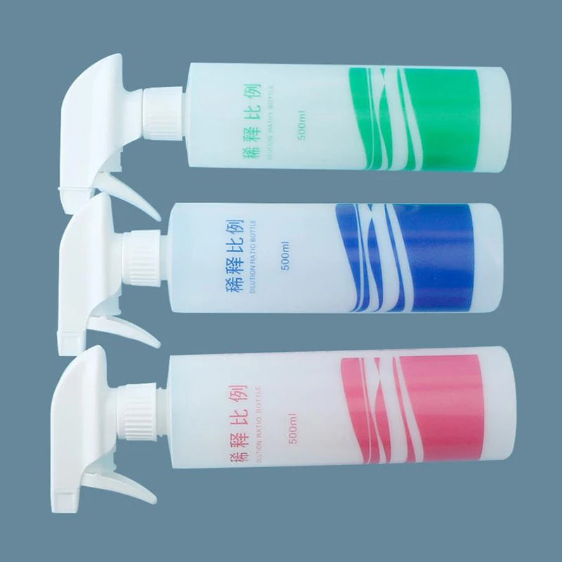 500ml Proportional Scale Pump Spray Bottle – Dilution Ratio Pump Spray Bottle Qst