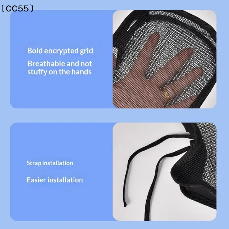 Summer Motorcycle Handlebar Muffs – Breathable Waterproof Gloves Handlebar Riding Gloves Qst