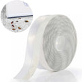 5M Transparent Rubber Door & Window Weatherstrip Seal Strip Rubber Weatherstrip Seal Qme Transparent 5m 45mm