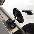 Double-Ball 360° Magnetic Car Phone Mount | MagSafe Magnetic Car Phone Mount Qme black