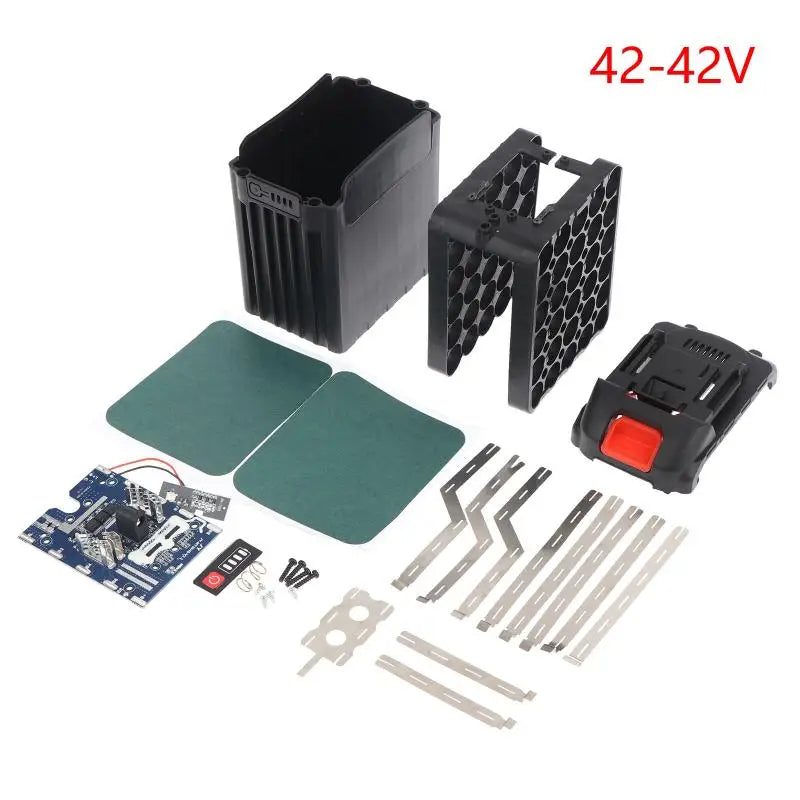 60A 30-Cell 18650 Lithium BMS Board 25V–42V Battery Pack PCB Battery Management Board Qme 42V