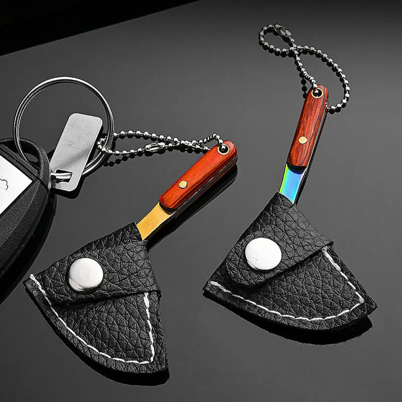 Mini Titanium Keychain Axe – EDC Camping Survival Tool | Swayboo Mini EDC Axe Qst