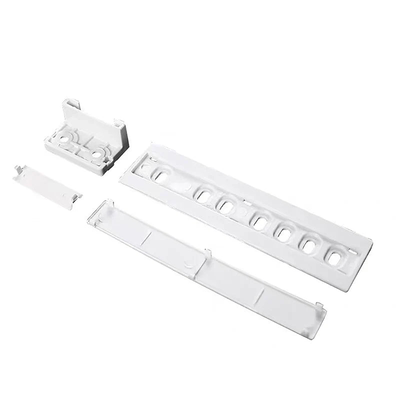 Embedded Fridge Door Slide Rail Mounting Sliding Guide Fridge Door Slide Rail Qme 1set
