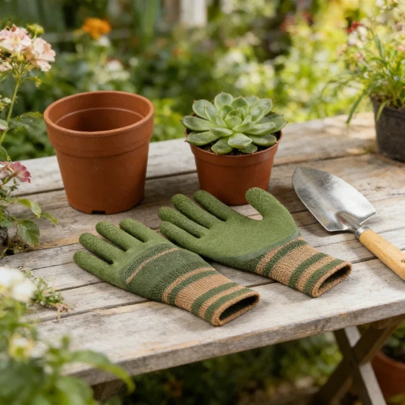 Thorn-Proof Wear-Resistant Gardening Gloves | Rose & Cactus Gardening Gloves Qme