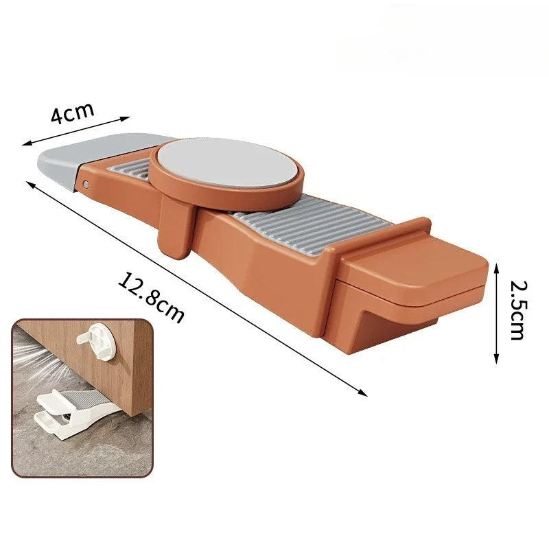 Adjustable Height Non-Slip Rubber Door Stopper Wedge | Home & Office Door Stopper Wedge Qme