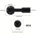 Spherical Spindle Wood Carving Polishing Bit for Angle Grinder Grinder Carving Bit Qme 10MM