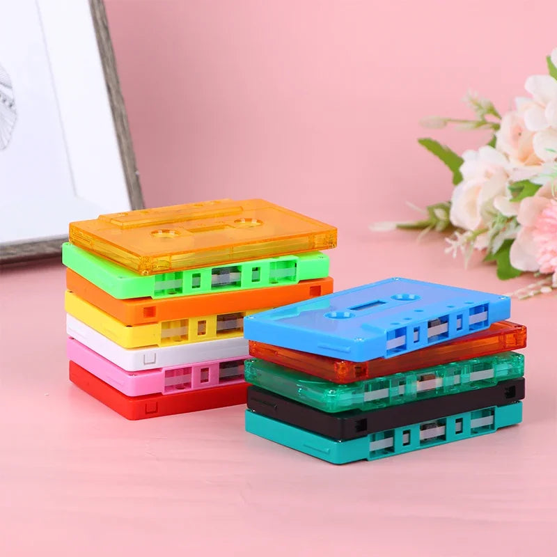 Blank Cassette Tape Shell | Empty Magnetic Recording Case Cassette Tape Shell Qme