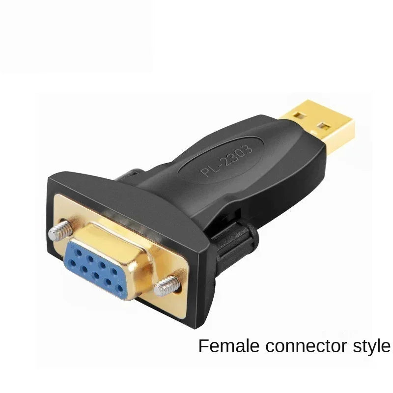 USB to DB9 RS232 Serial Adapter Gold Plated – FTDI PL2303 USB Serial Adapter Qme