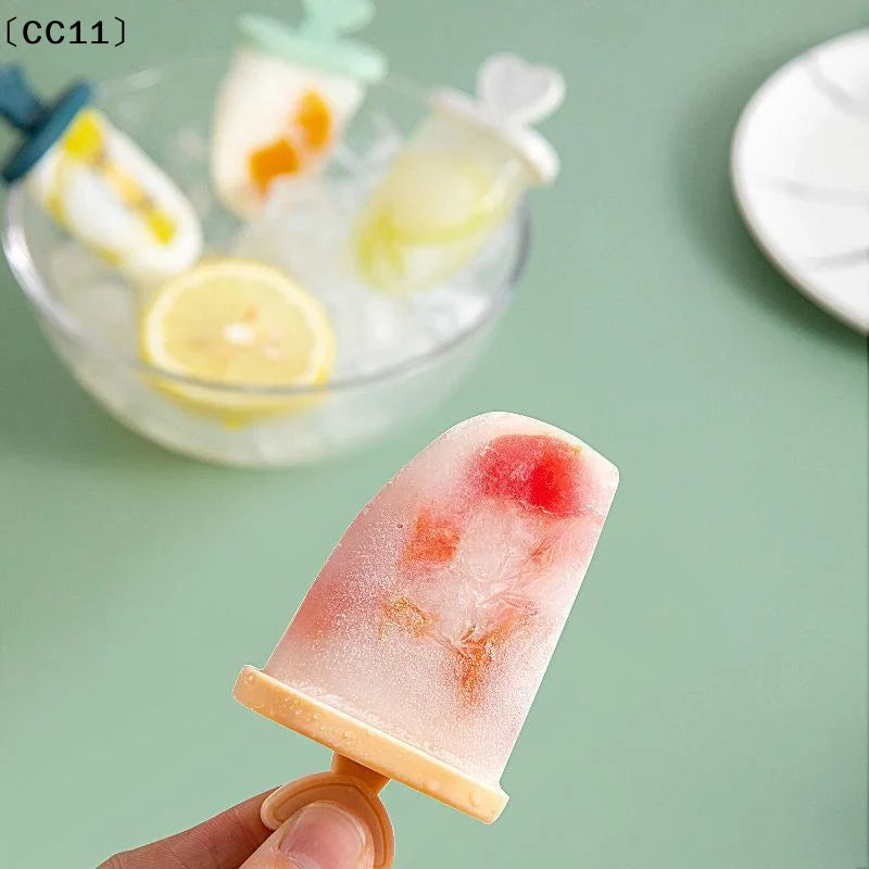 8-Hole BPA-Free Reusable Popsicle & Ice Cream Mold | Qme Popsicle Mold Qme