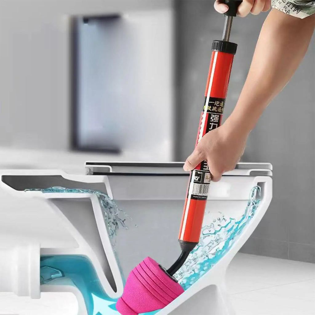 High-Pressure Toilet Plunger with Ergonomic Handle Toilet Plunger Qme